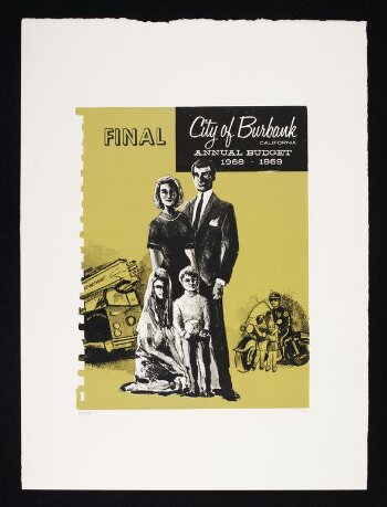 City of Burbank California, Annual Budget 1968.1969, Final