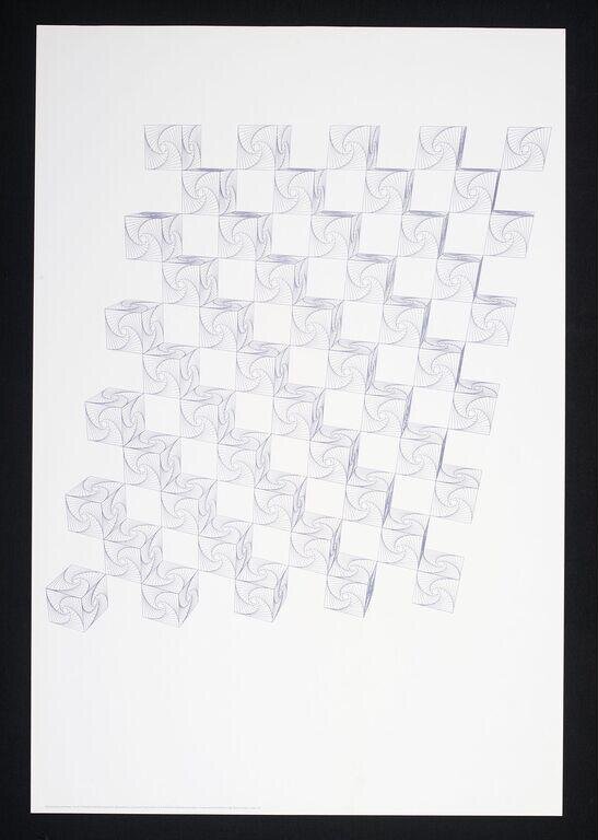 3D Checkerboard Pattern