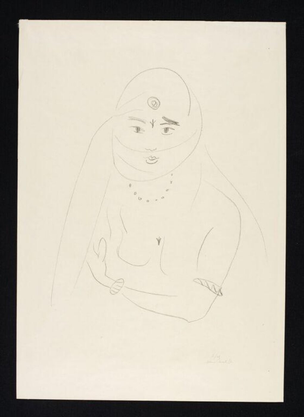 Henri Matisse, Figure voilée aux deux bracelets
