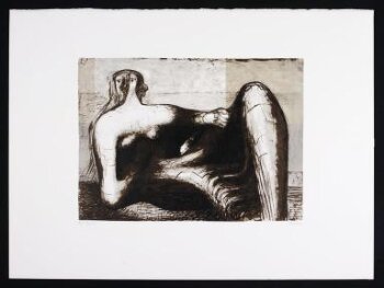 Draped Reclining Figure