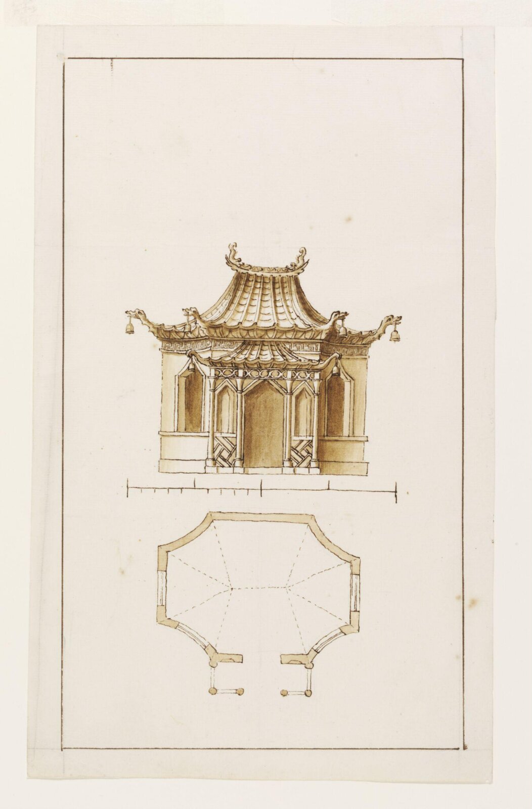Drawing, William Kent, ca. 1730-1735