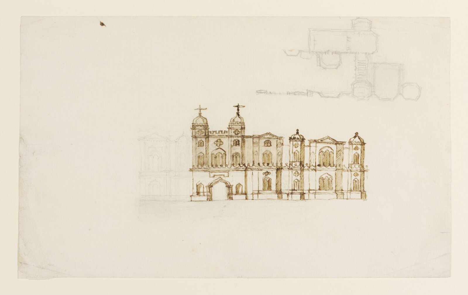Drawing, William Kent, ca. 1730-1735