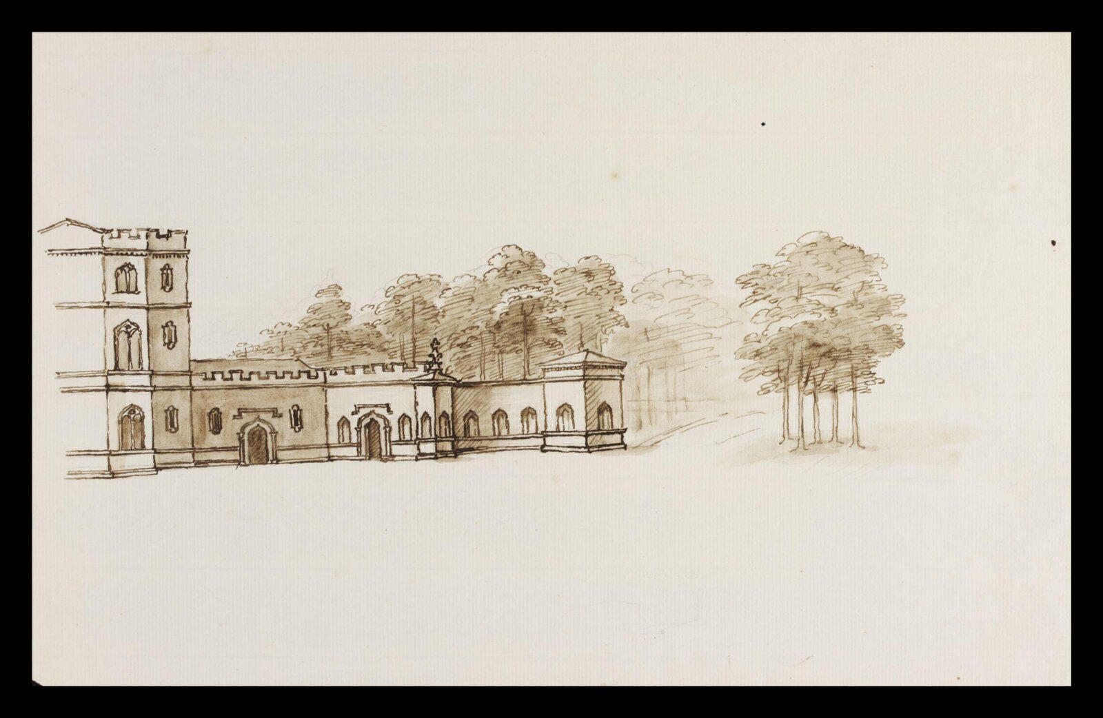 Drawing, William Kent, ca. 1730-1735