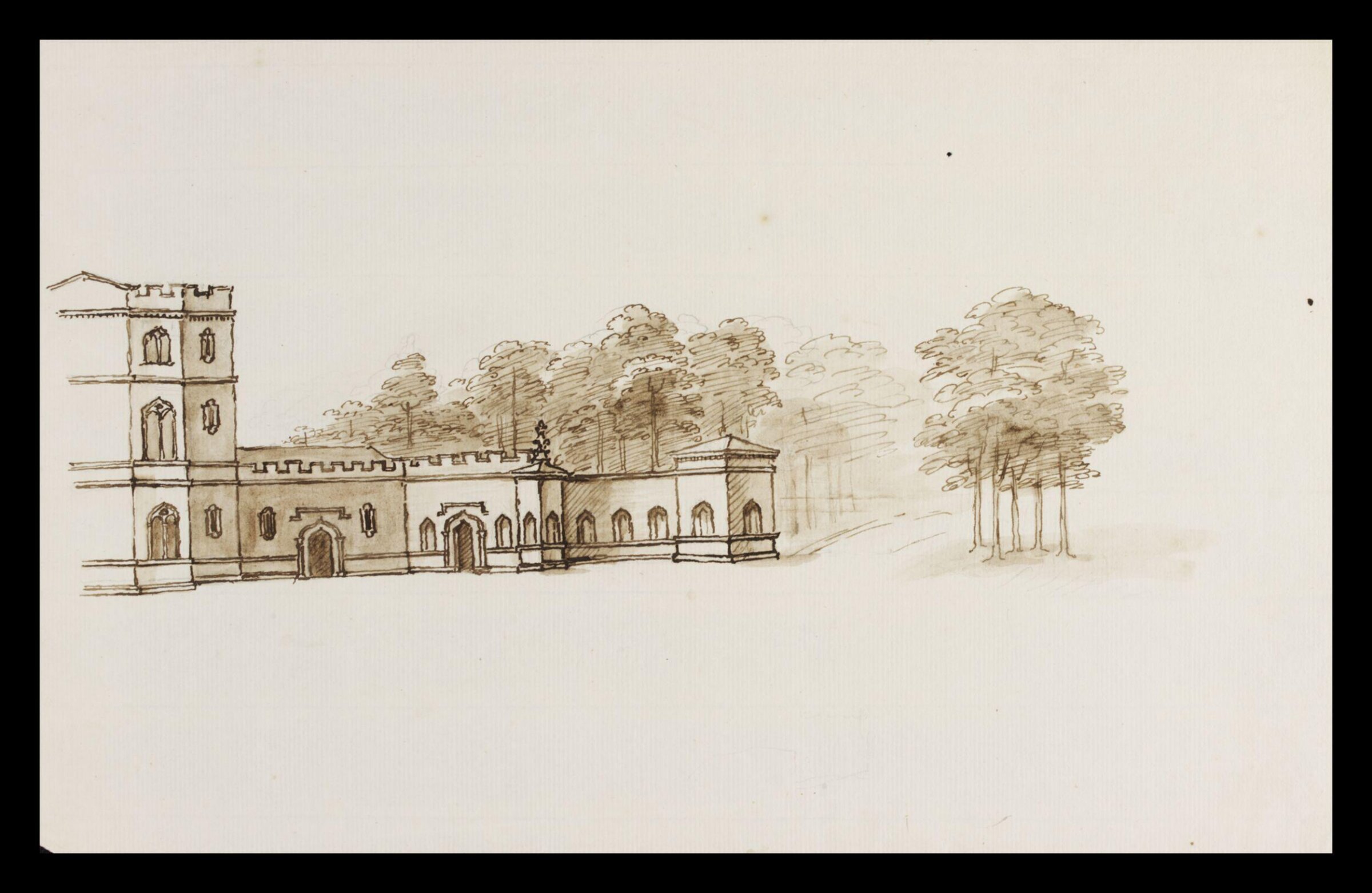 Drawing, William Kent, ca. 1730-1735