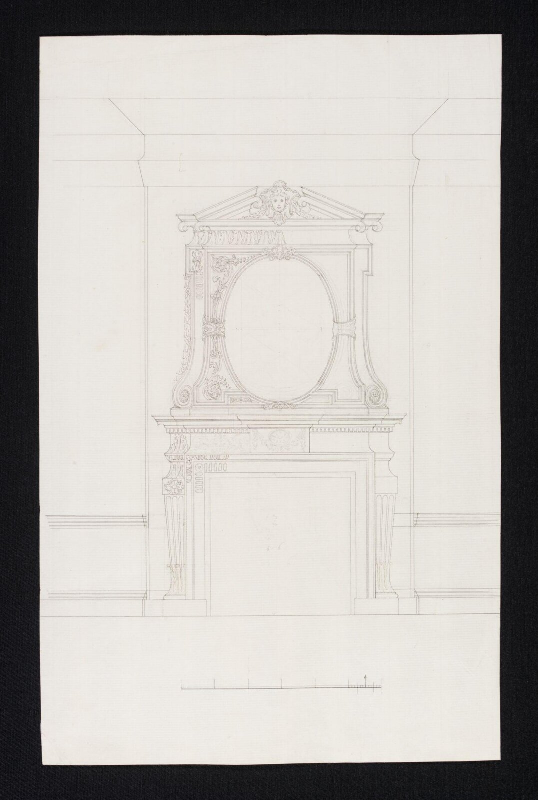 Drawing, William Kent, ca 1730-1735