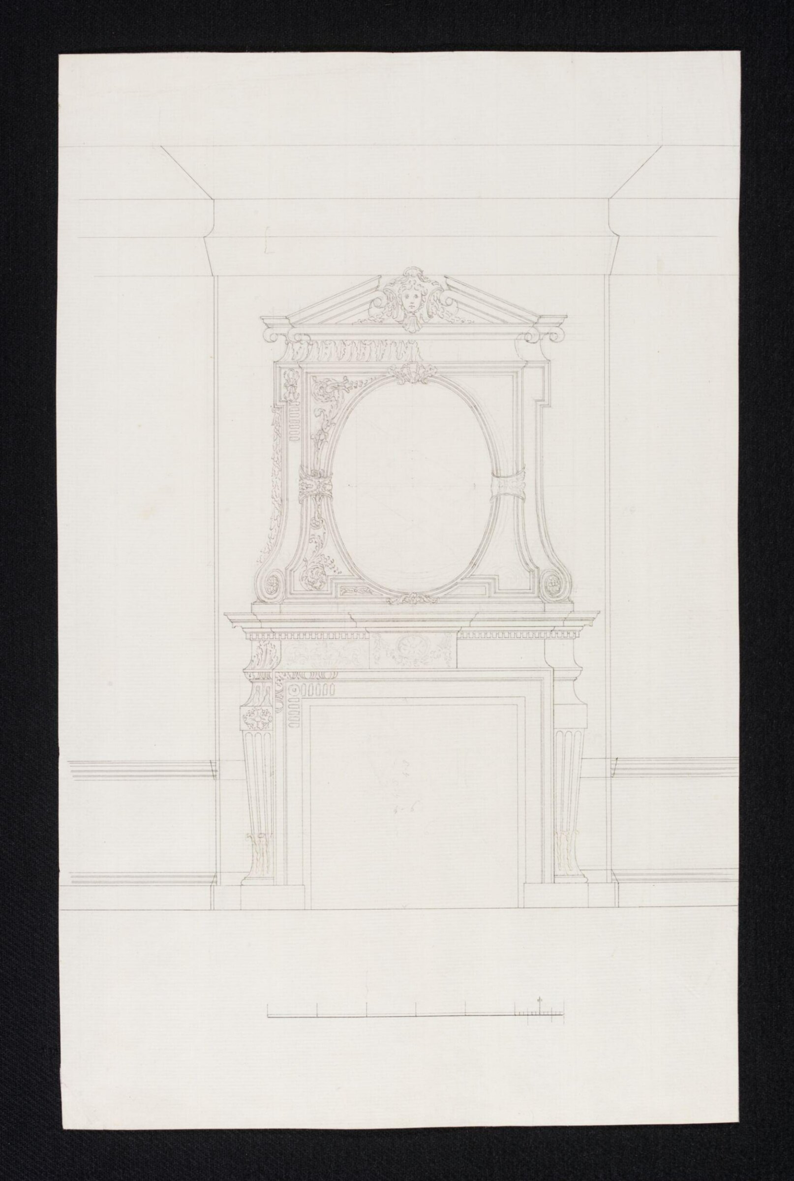 Drawing, William Kent, ca 1730-1735