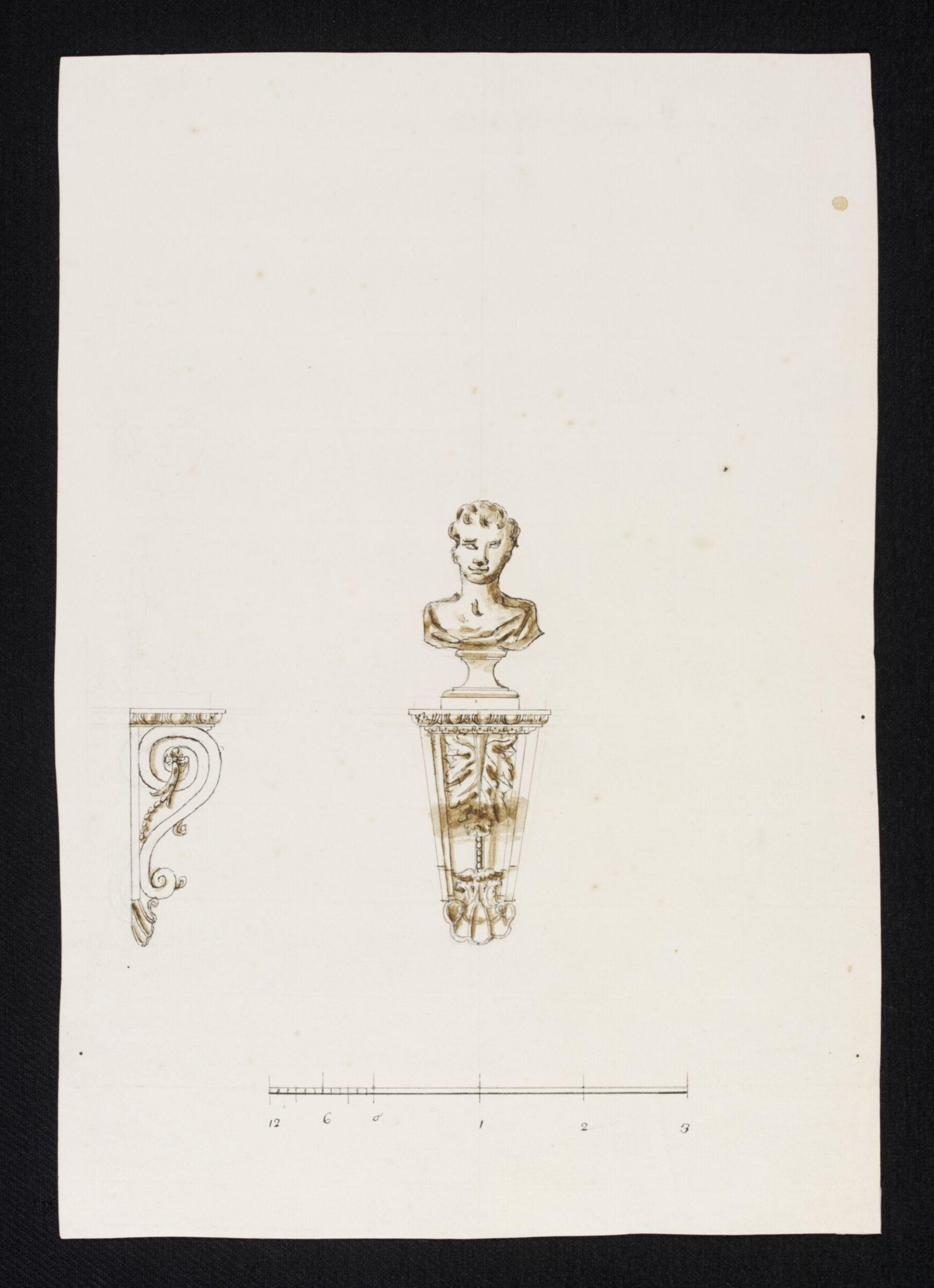 Drawing, William Kent, ca. 1730-1735