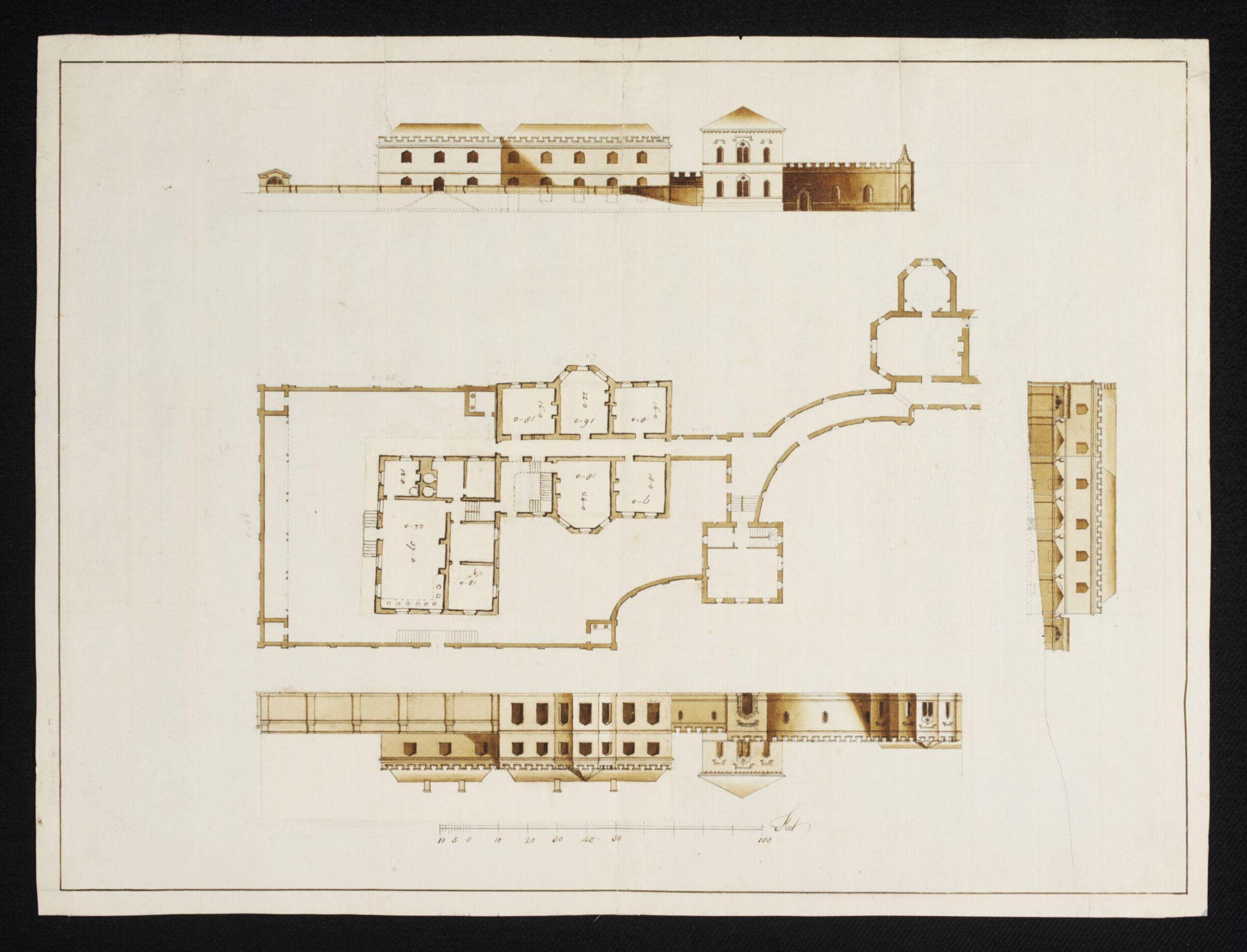 Drawing, William Kent, ca. 1730-1735