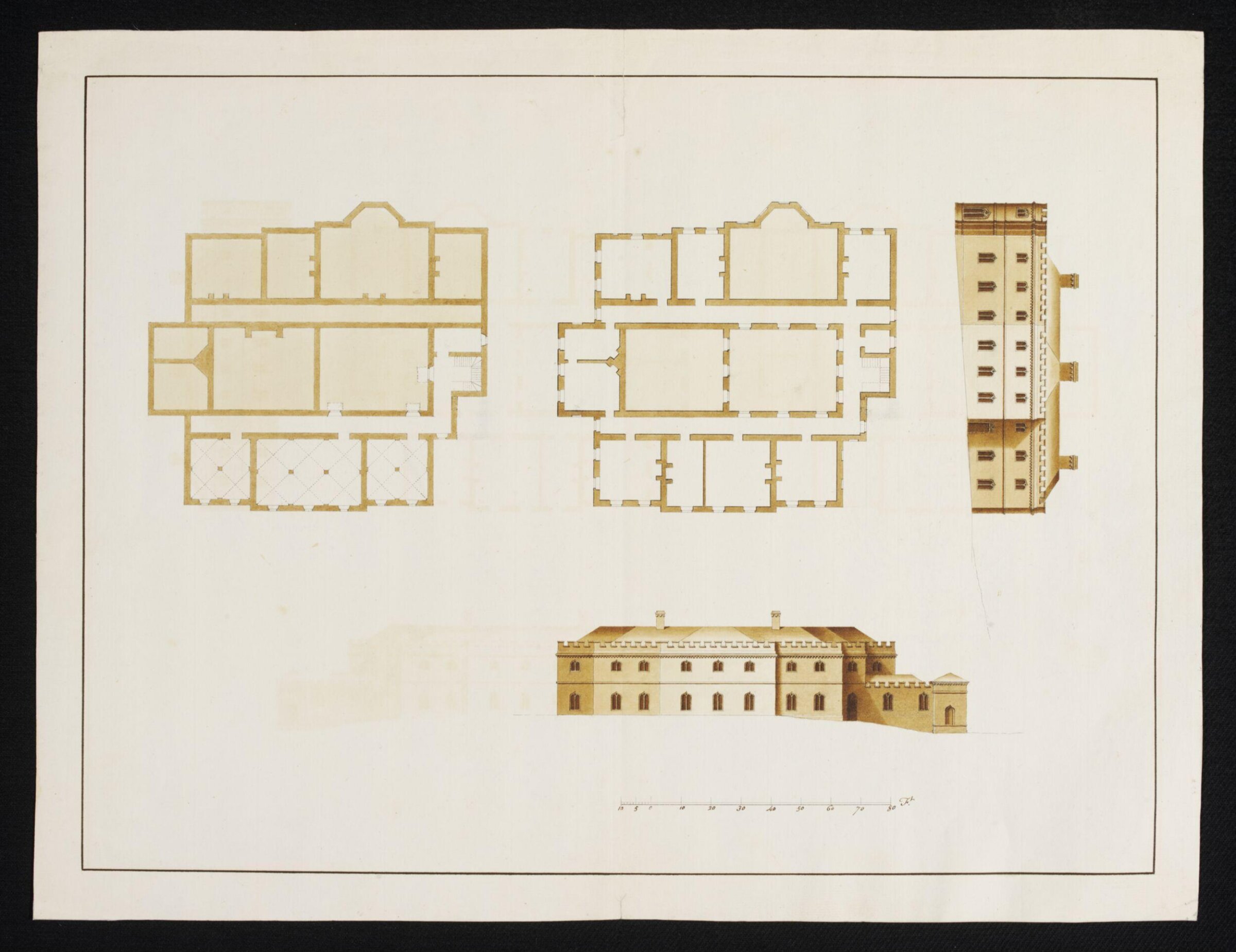 Drawing, William Kent, ca. 1730-1735