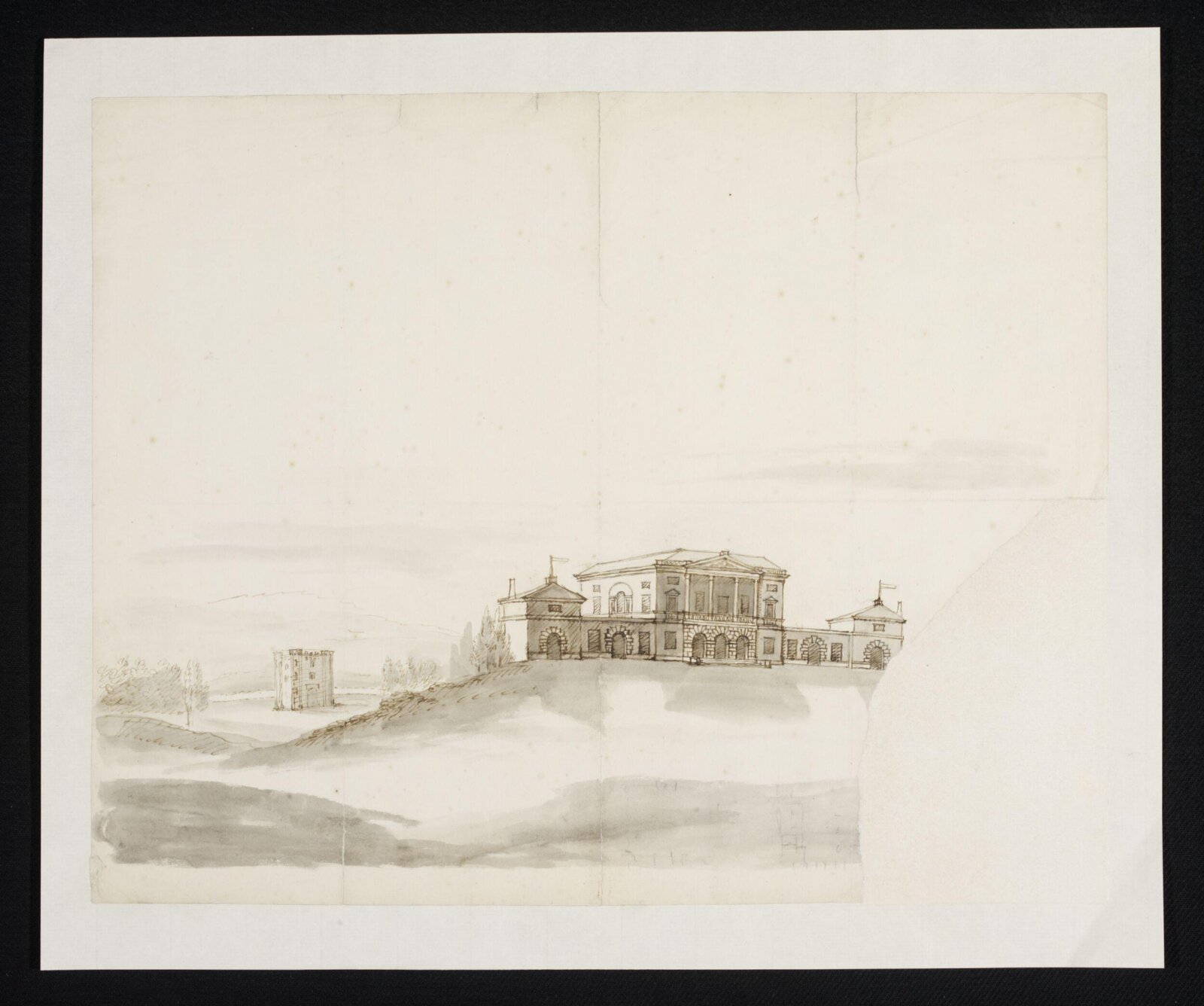 Drawing, William Kent, ca. 1730-1735