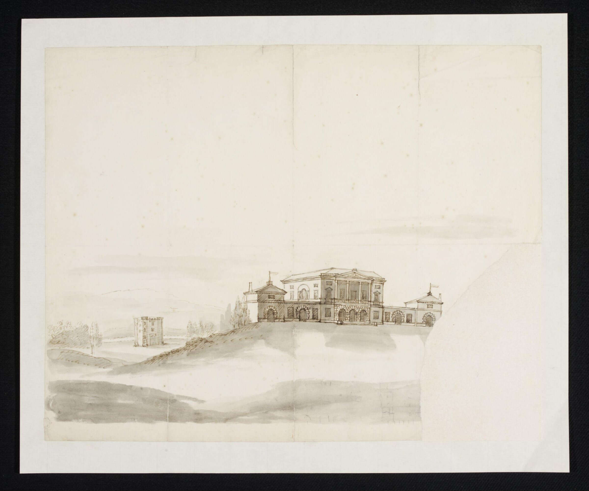 Drawing, William Kent, ca. 1730-1735