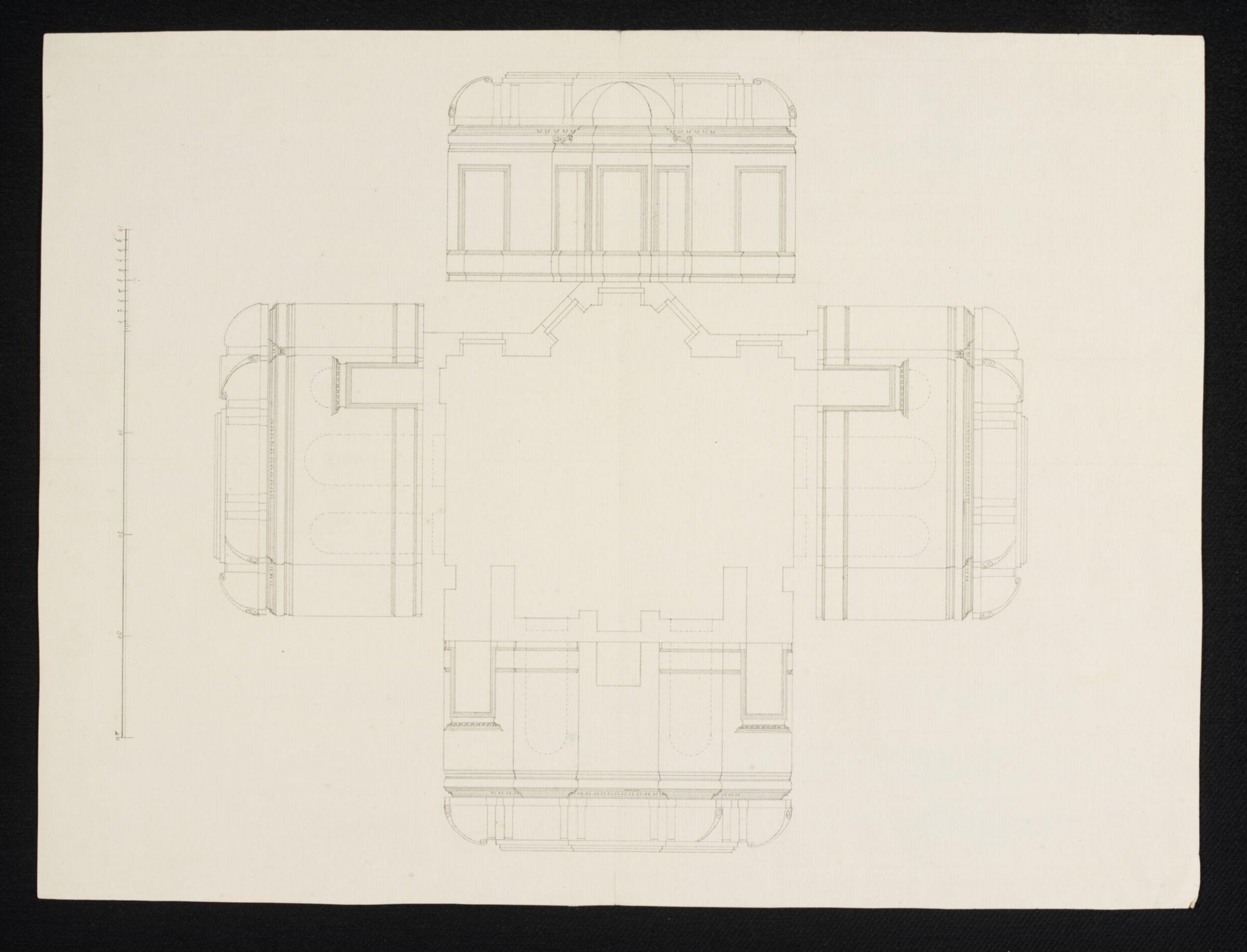 Drawing, William Kent, ca 1730-1735