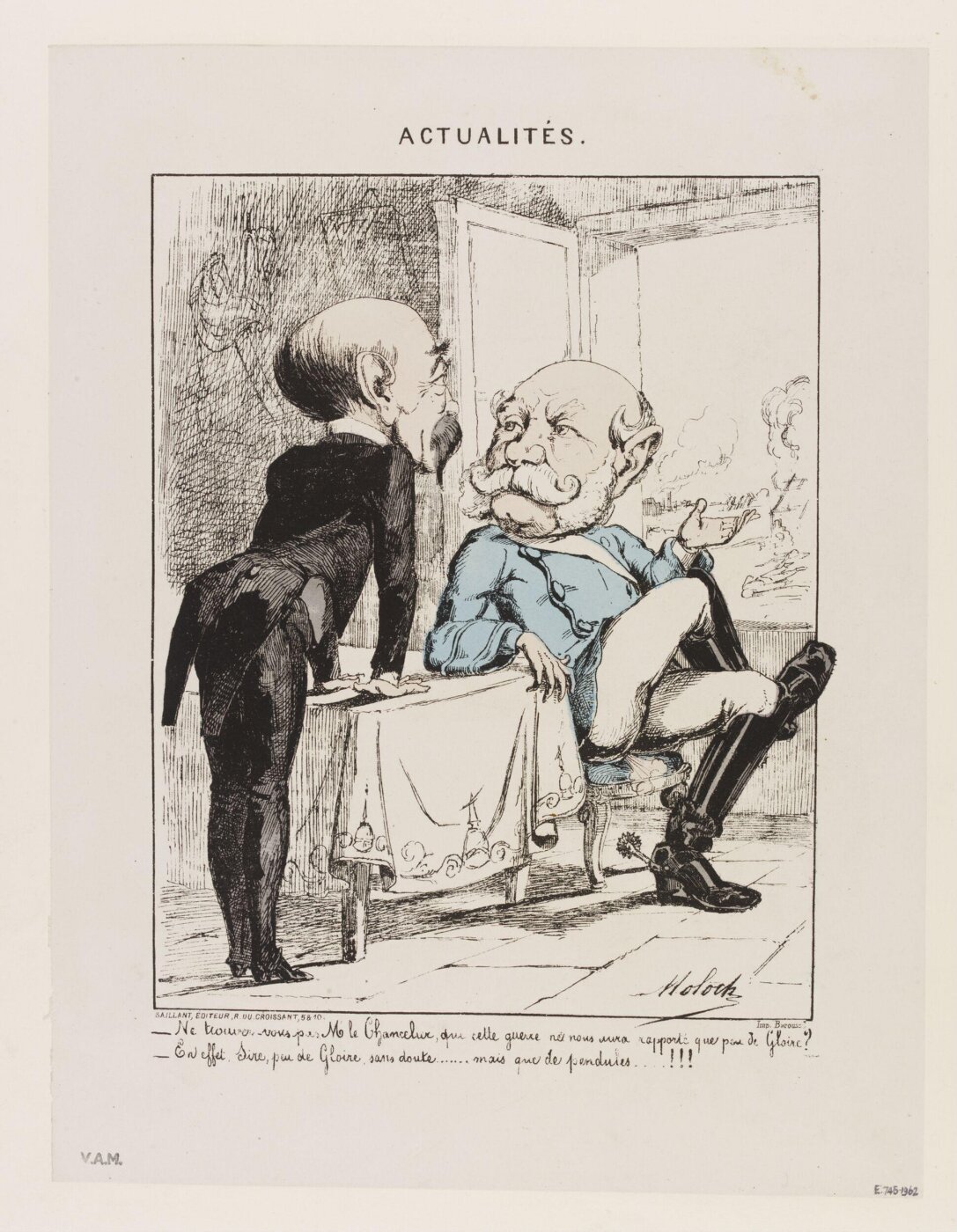 Colomb, B. (Moloch), Actualités