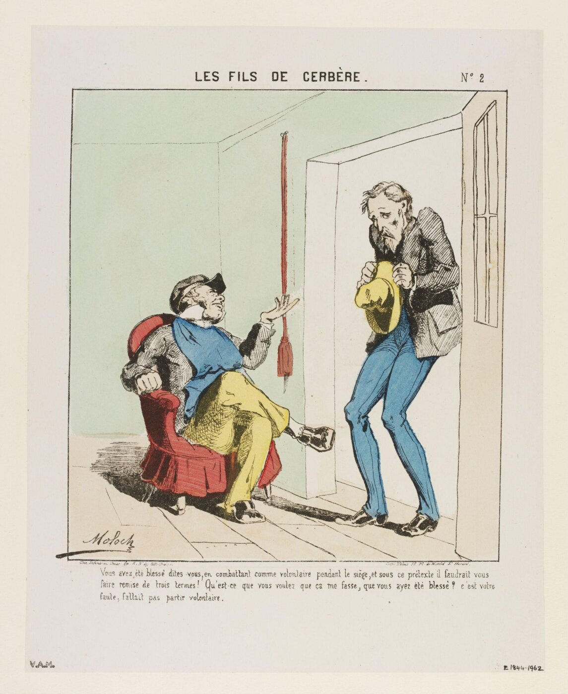 Colomb, B. (Moloch), Le Fils De Cerbère