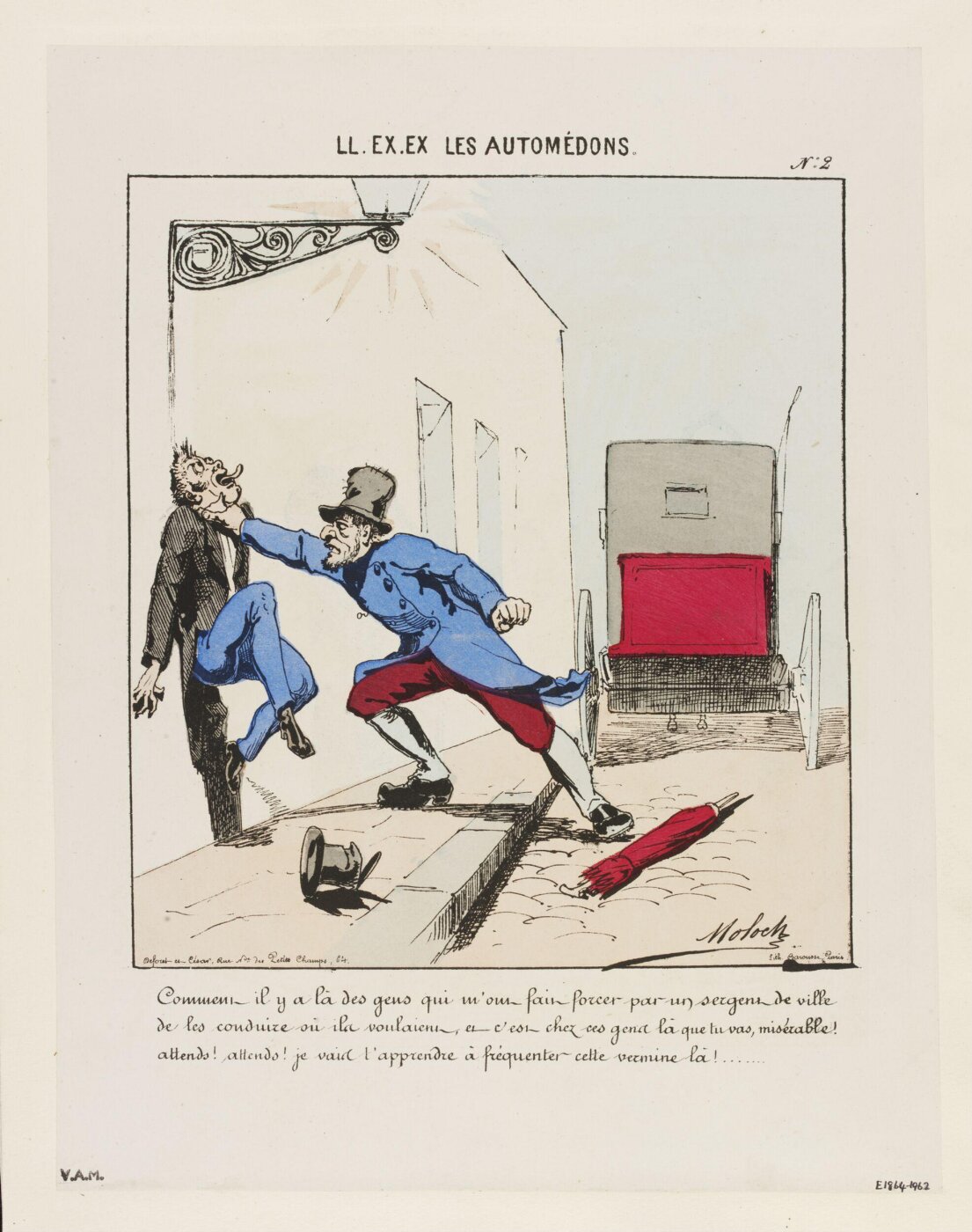 Colomb, B. (Moloch), LL. EX. EX. Les Automédons