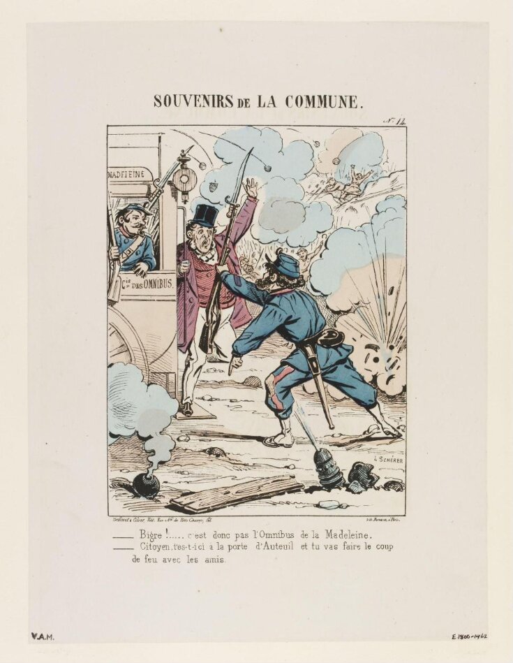 Souvenir De La Commune Par Léonce Schérer top image