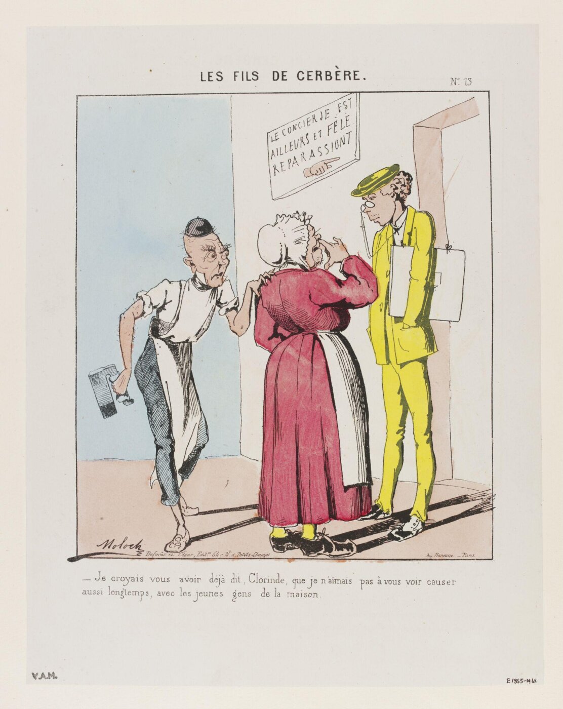 Colomb, B. (Moloch), Le Fils De Cerbère