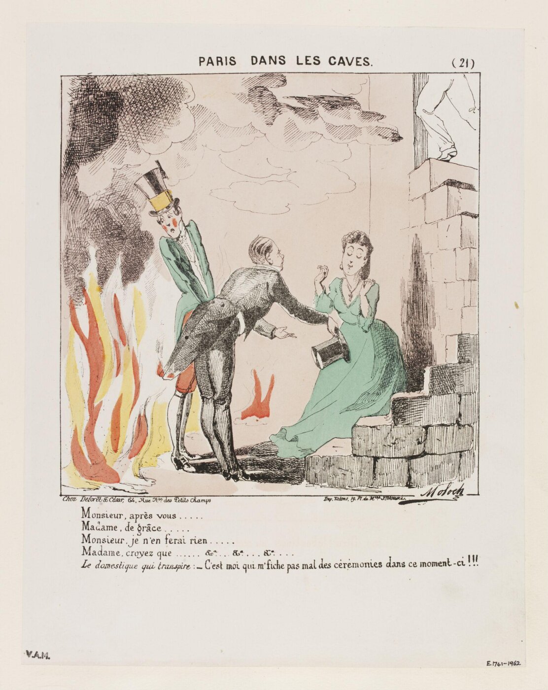 Colomb, B. (Moloch), Paris Dans Les Caves