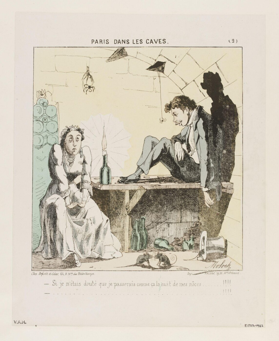 Colomb, B. (Moloch), Paris Dans Les Caves