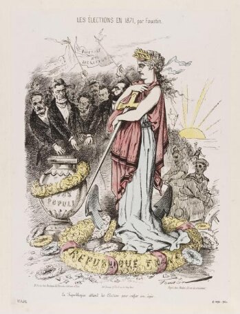 Les Élections En 1871, par Faustin