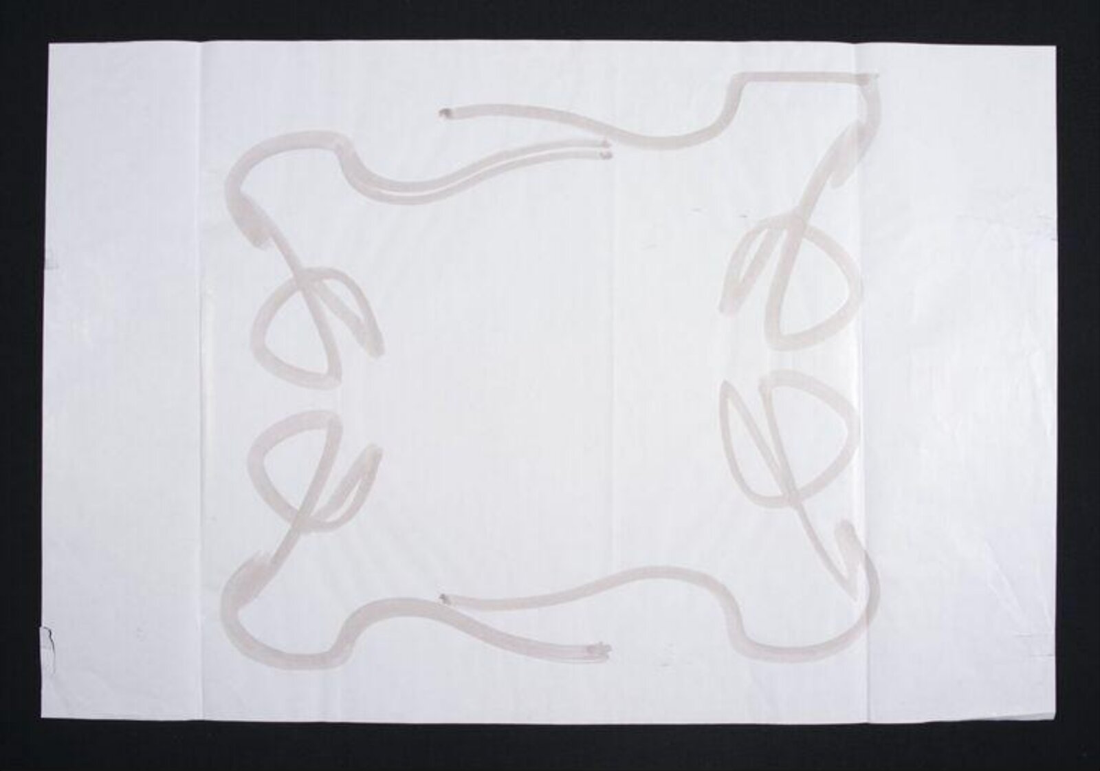 Drawing, Roman Verostko, 1992