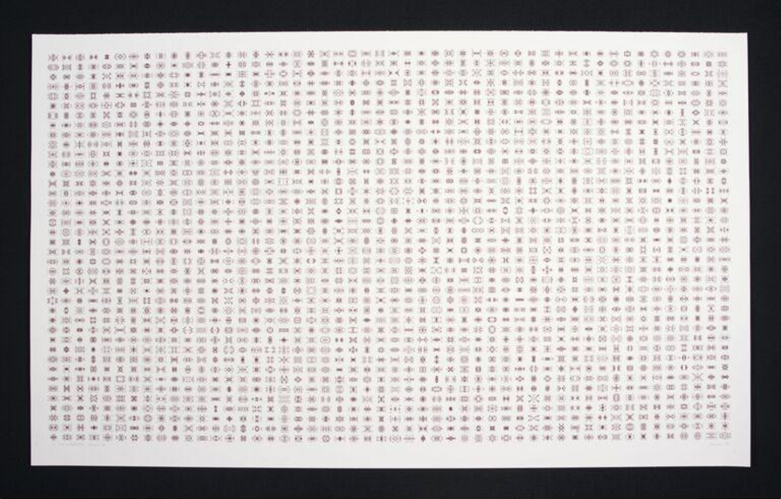 Y2K celebration, version 23, Roman Verostko, 1999