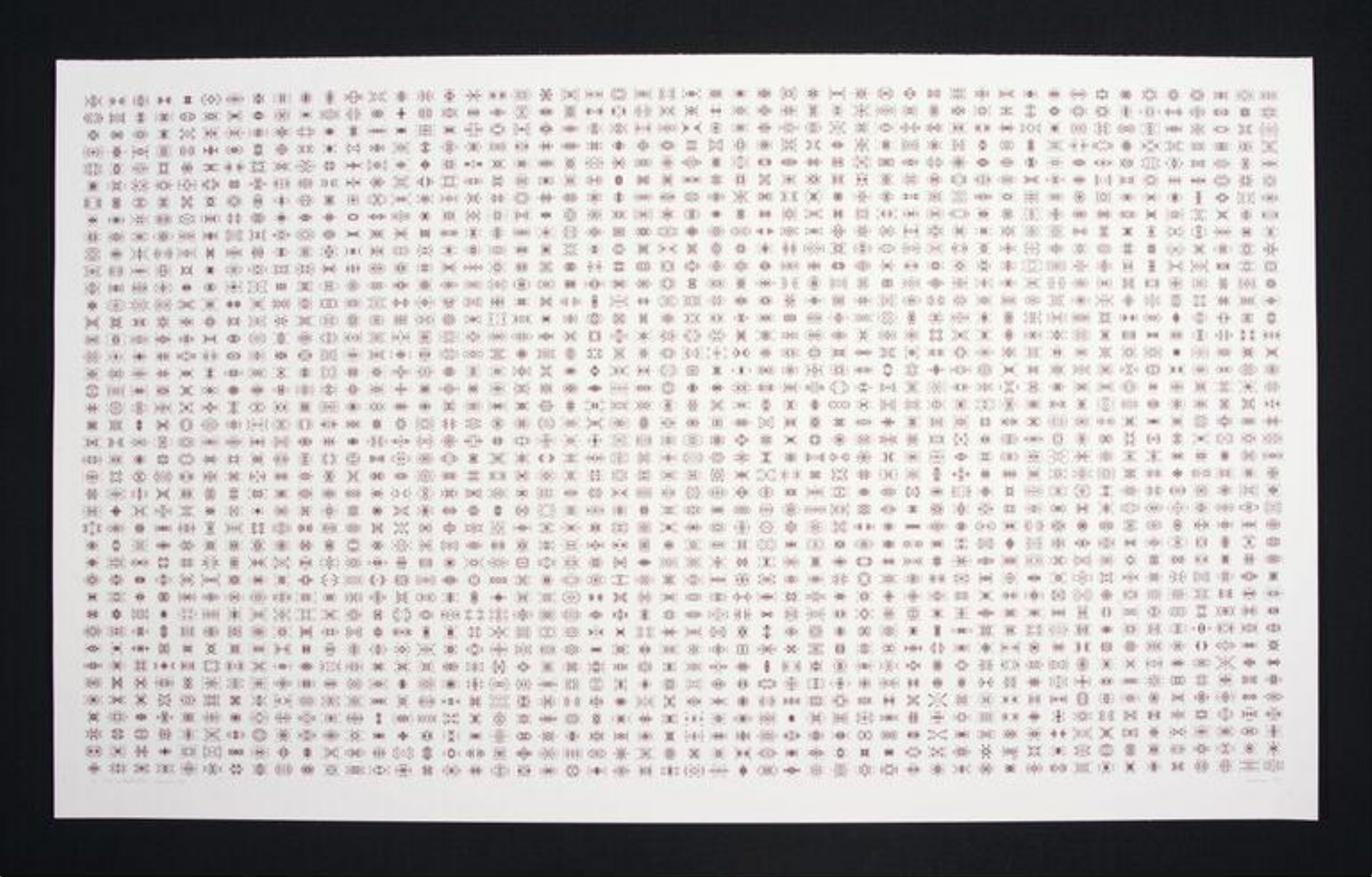 Y2K celebration, version 23, Roman Verostko, 1999
