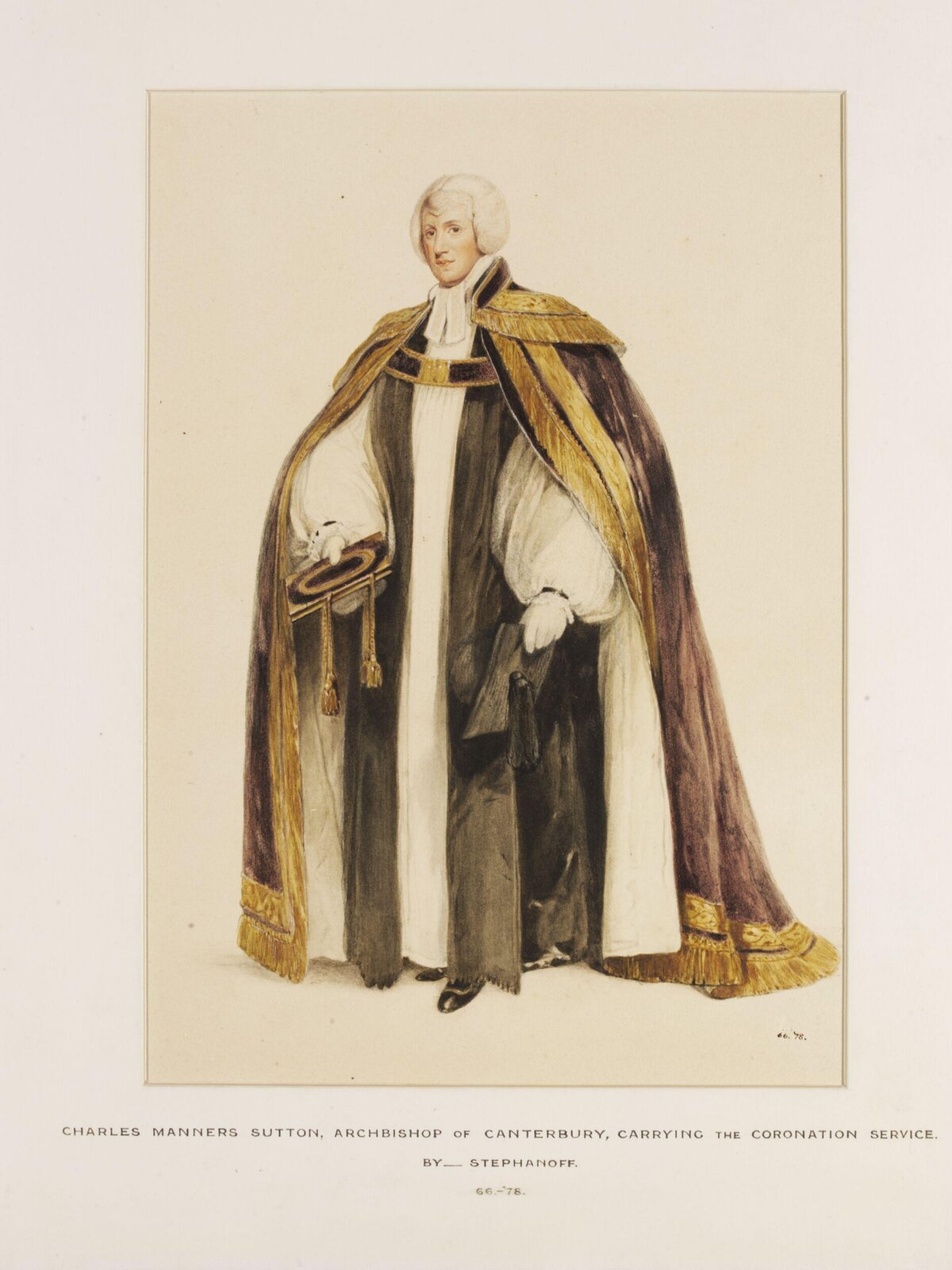 Watercolour, Francis Philip Stephanoff, ок. 1821