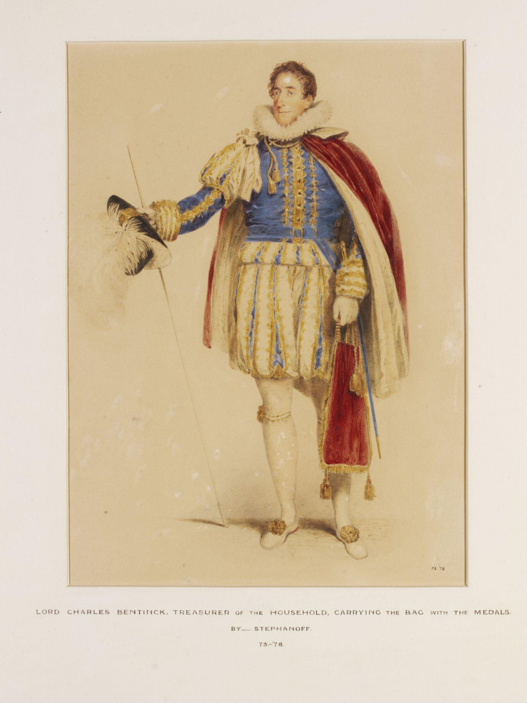 Watercolour, Francis Philip Stephanoff, ок. 1821