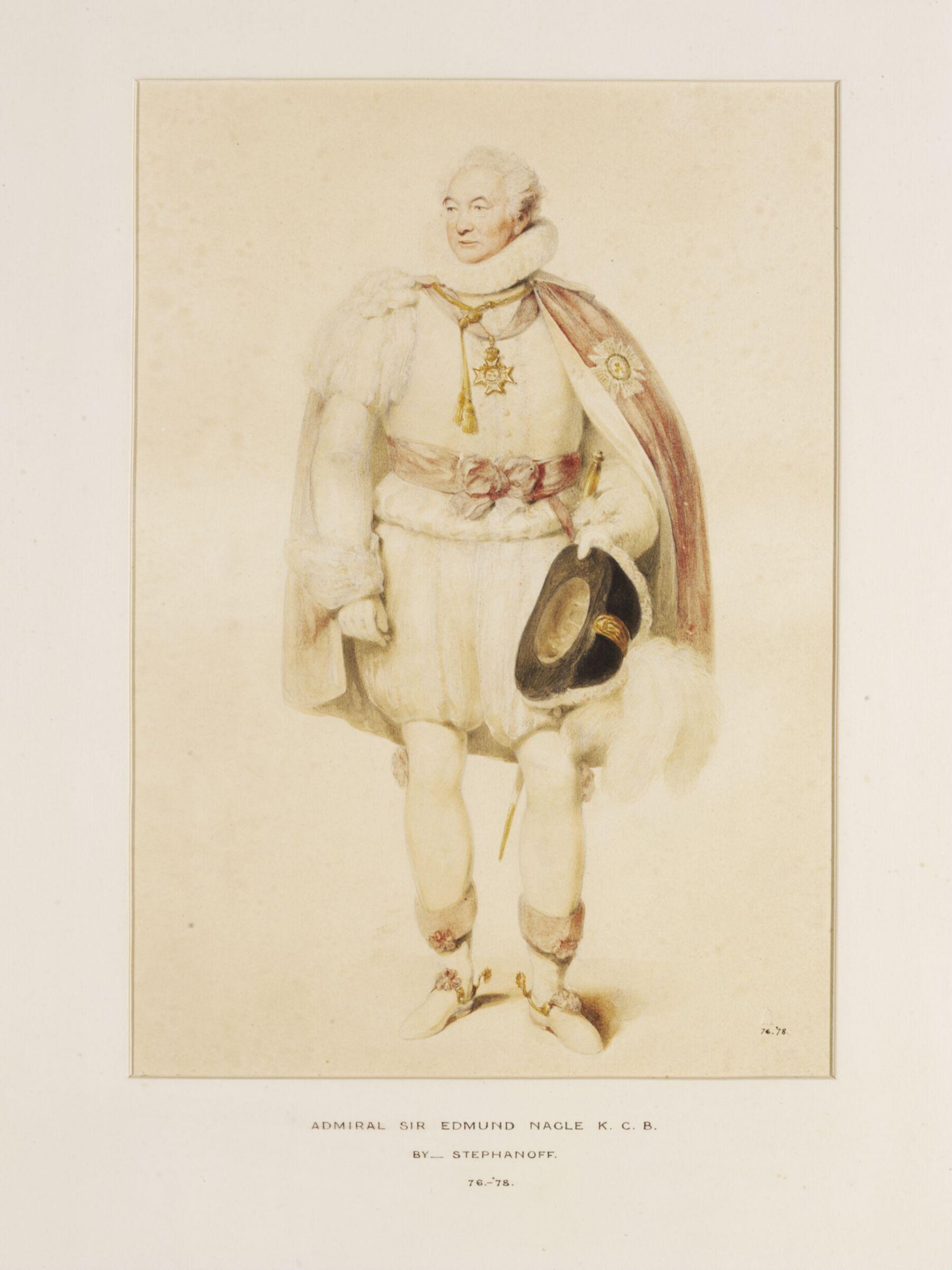 Watercolour, Francis Philip Stephanoff, ок. 1821