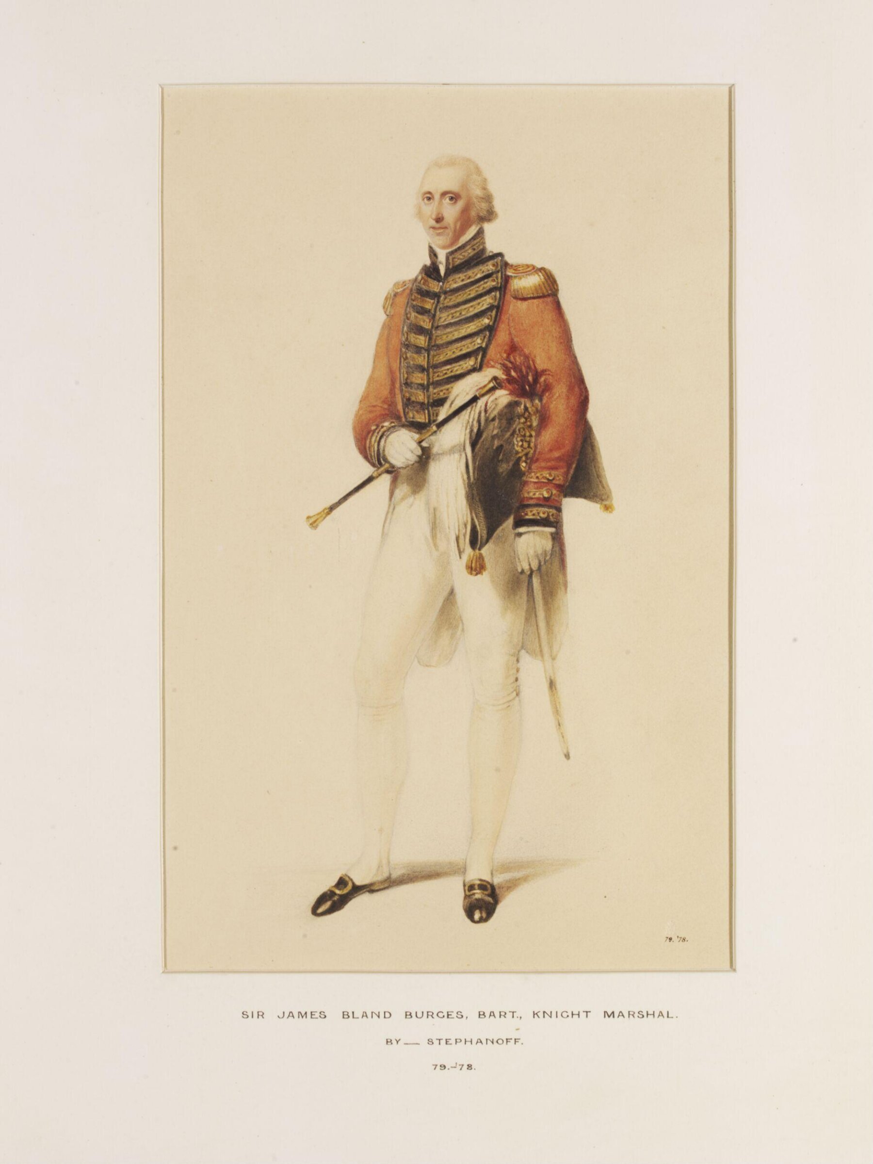Watercolour, Francis Philip Stephanoff, ок. 1821