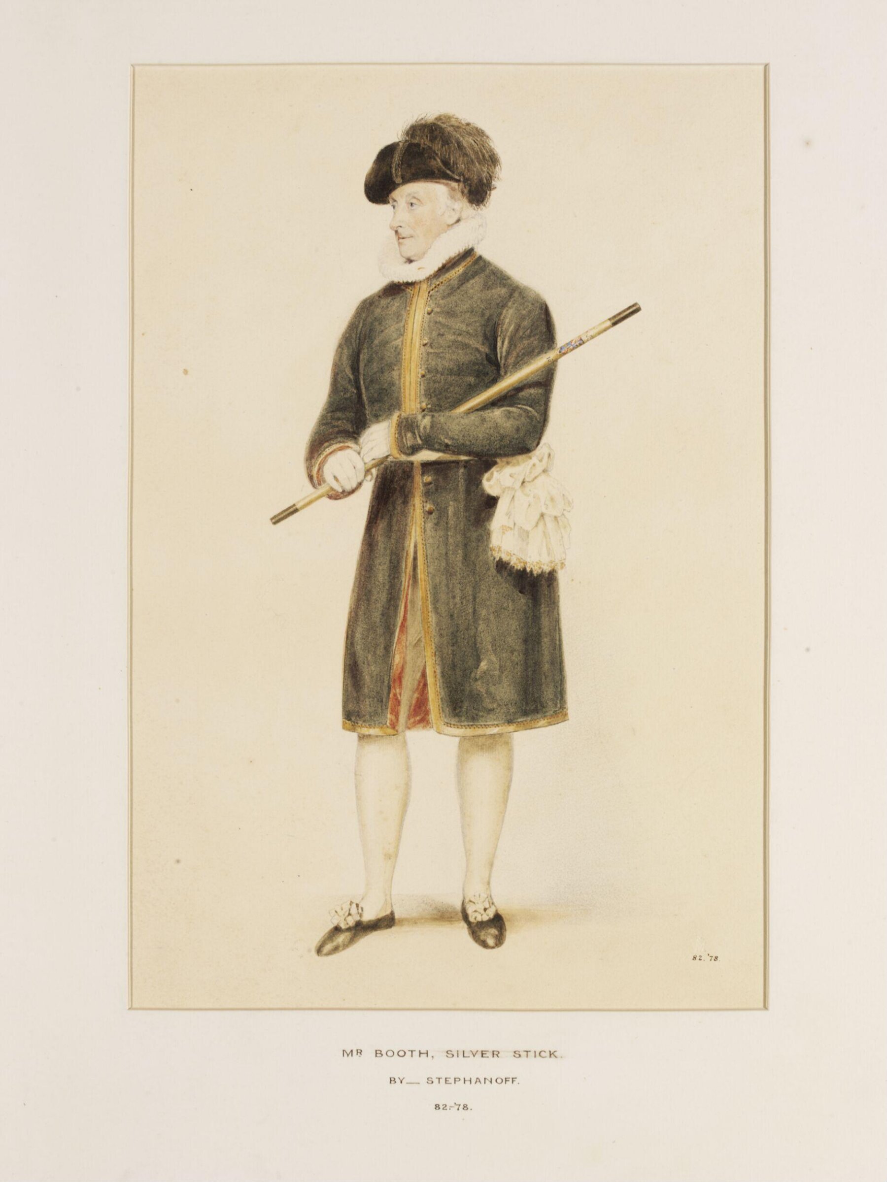 Watercolour, Francis Philip Stephanoff, ок. 1821