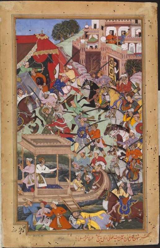 Bairam Khan is Assassinated by an Afghan at Patan