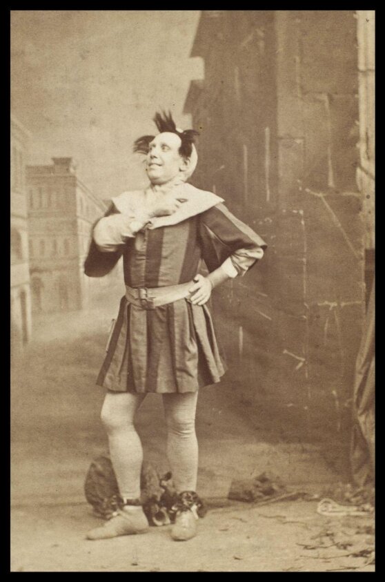 Guy Little Theatrical Photograph (February 1864) by Charles de Lacy