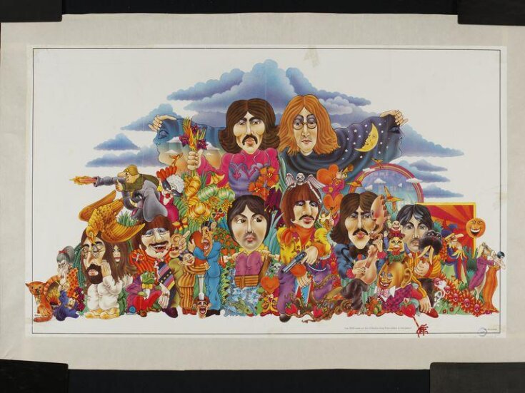 Can YOU work out the 13 Beatles Song Titles hidden in this poster? top image