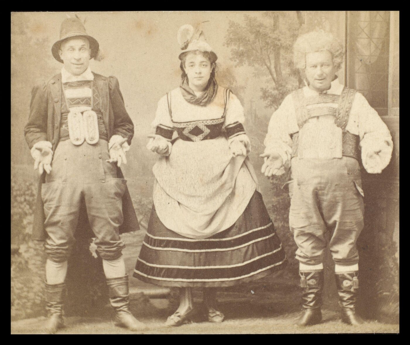 Gaston & Mathieu, Guy Little Theatrical Photograph