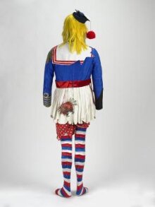 Costume for Billy Dainty as Sarah the Cook post-shipwreck in Dick Whittington, Apollo Theatre, Oxford, 1984. thumbnail 1