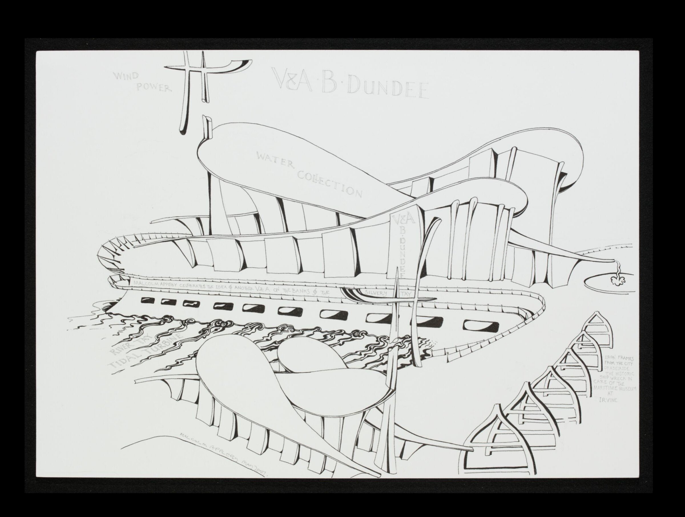 Contribution to V&A 150th anniversary album, Malcolm Appleby, 2007