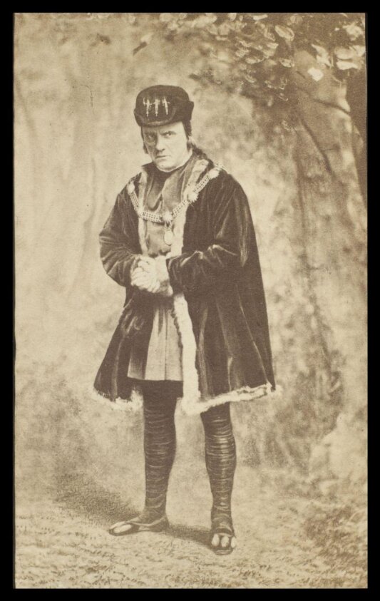 Guy Little Theatrical Photograph (ca. 1855) by Charles de Lacy