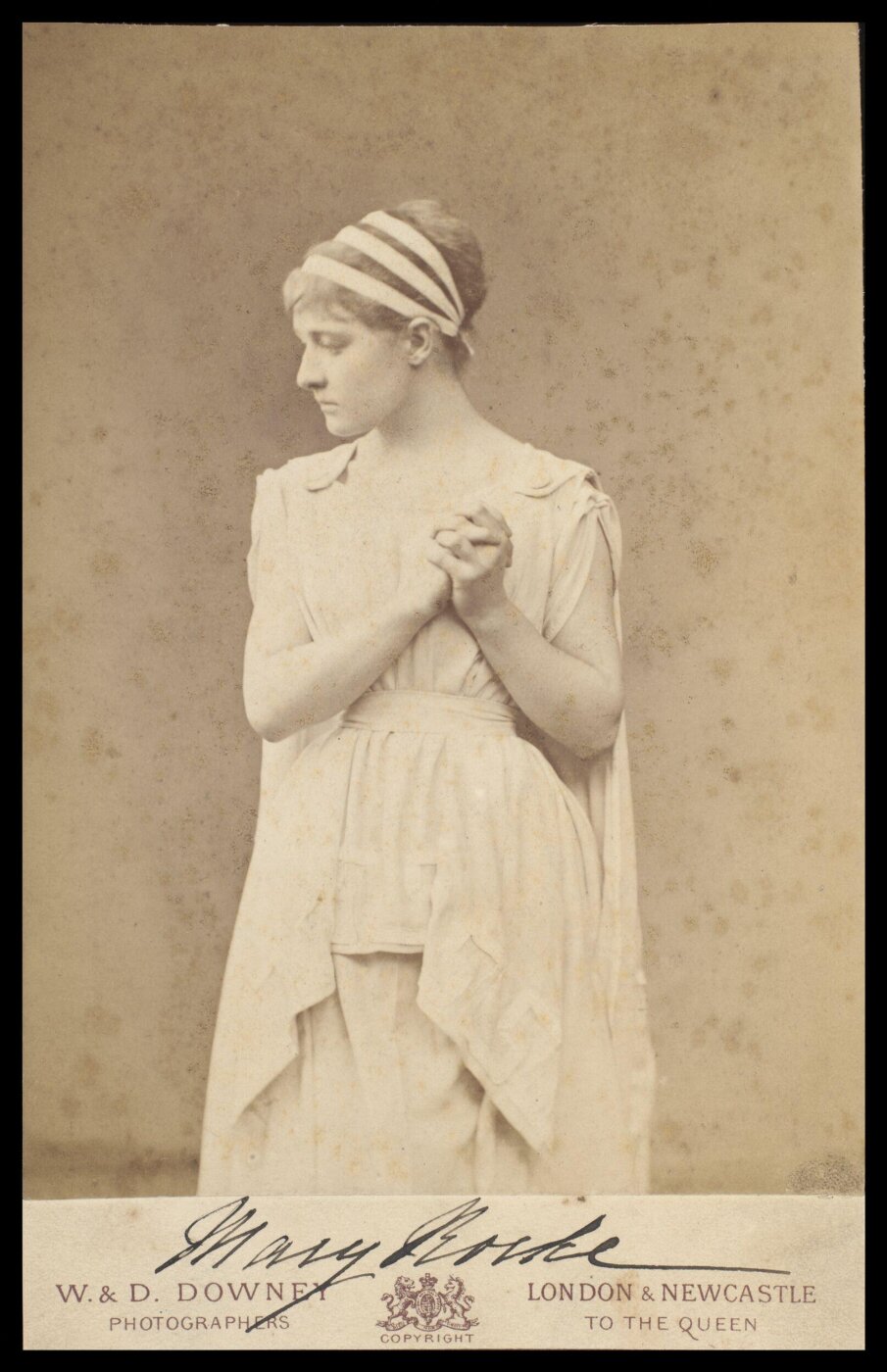 W. & D. Downey, Guy Little Theatrical Photograph