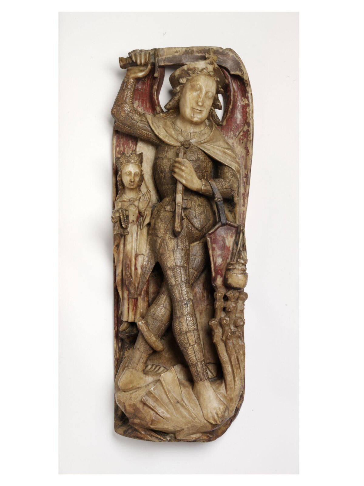 Saint Michael Attacking the Dragon and Weighing a Soul, ca. 1430-1470