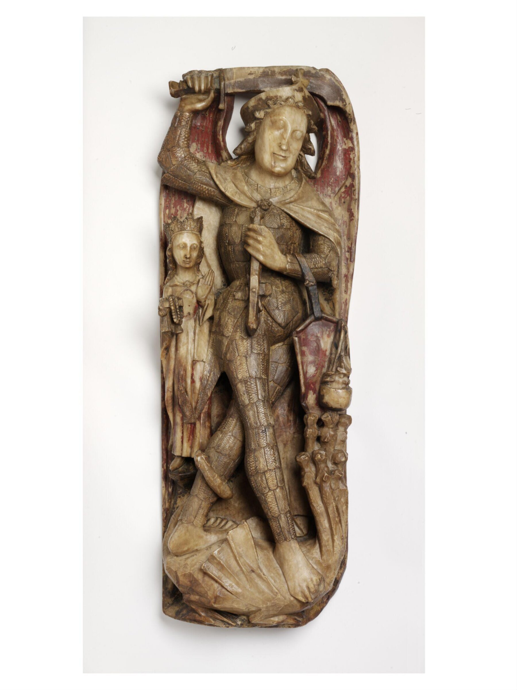 Saint Michael Attacking the Dragon and Weighing a Soul, ca. 1430-1470
