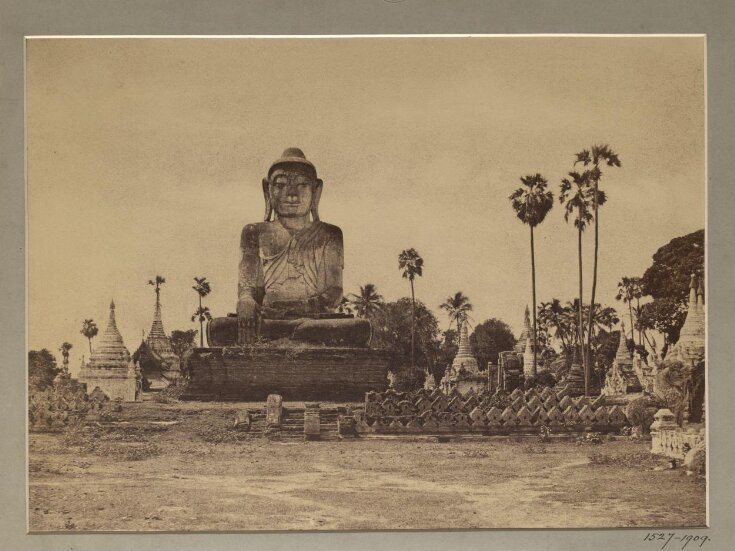 Colossal Statue of the Gautama close to the N.end of the wooden bridge top image