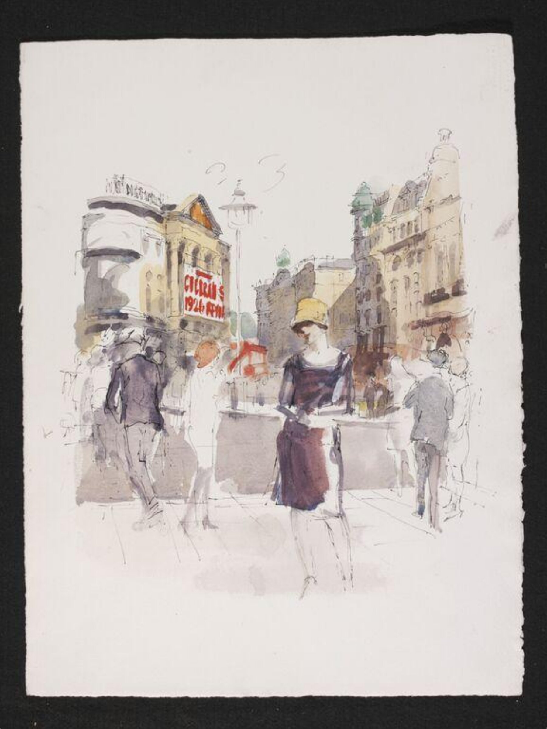 Design for the jacket for 'A Girl at Twenty', Phyllis E. Ginger, ca. 1940