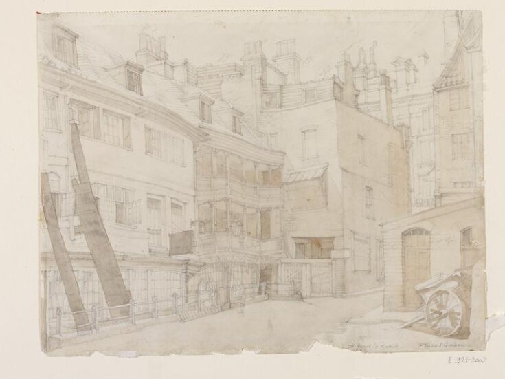 Sketch of the George Inn, Southwark top image
