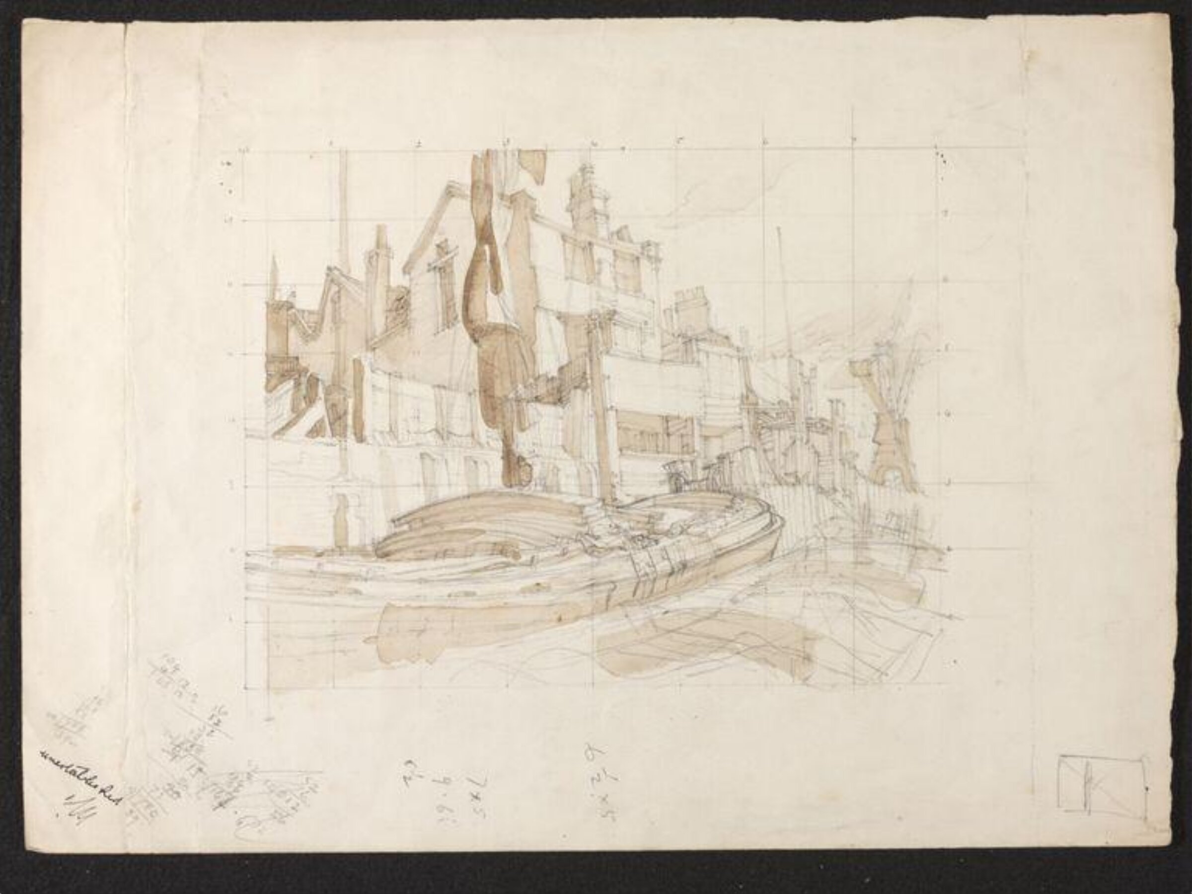 View of the prospect of Whitby, Phyllis E. Ginger, ca. 1940