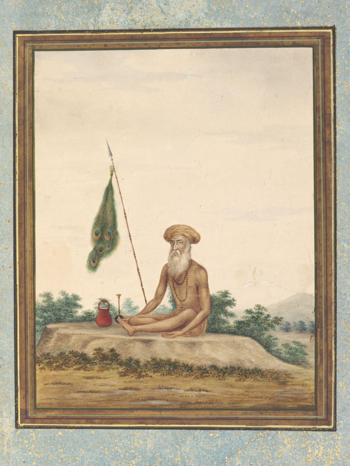 A bearded ascetic, ca. 1870