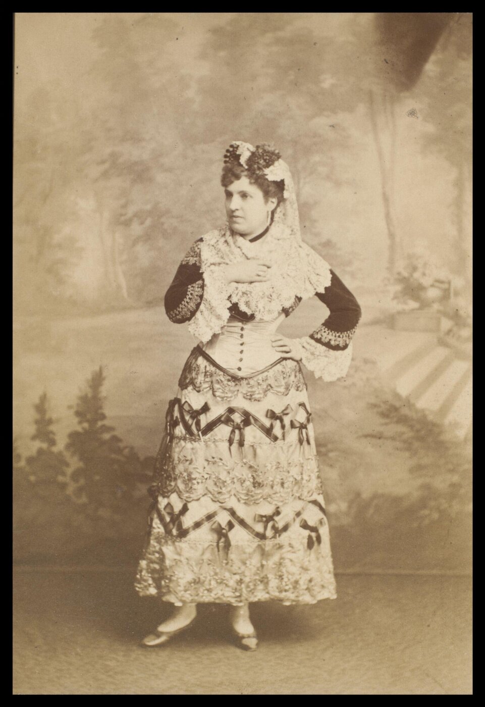 W. & D. Downey, Guy Little Theatrical Photograph