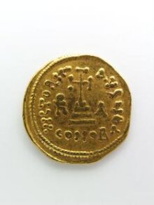Emperor Heraclius with his sons  Heraclius Constantine and Heraclonas thumbnail 1