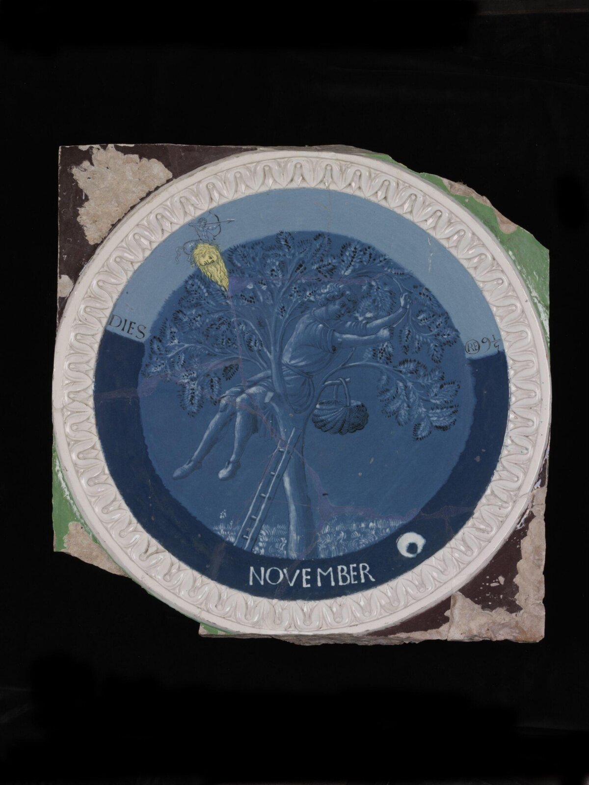 November, Luca della Robbia, ca. 1450-1456